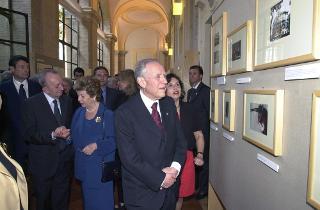 Visita del Presidente della Repubblica in anteprima alla mostra sulla figura e sull'opera della scrittrice Paola Masino, Roma, Casa delle Letterature
