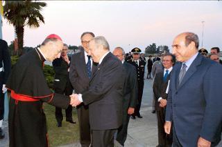 Incontro del Presidente della Repubblica con Sua Santità Giovanni Paolo II al rientro dalla visita in Grecia, Siria e Malta