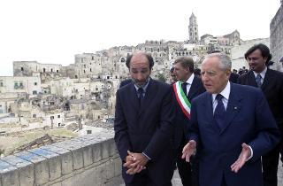 Visita del Presidente della Repubblica alla città di Matera