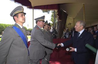 Intervento del Presidente della Repubblica alla Caserma Italia ad Ostia per la celebrazione del 227° anniversario di fondazione del Corpo della Guardia di Finanza