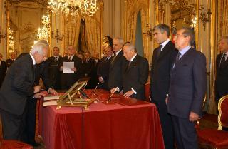 Cerimonia di giuramento del nuovo Giudice della Corte costituzionale, Francesco Amirante
