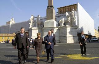 Intervento del Presidente della Repubblica al Complesso Monumentale del Vittoriano in occasione dell'apertura dell'anno scolastico 2001/2002