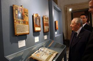 Cerimonia di presentazione della Mostra &quot;Le Biccherne di Siena: Arte e Finanza all'alba dell'economia moderna&quot;