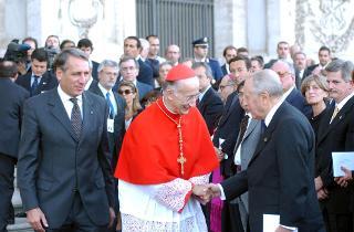 Intervento del Presidente della Repubblica nella Basilica di San Giovanni in Laterano per la solenne commemorazione nel trigesimo delle vittime degli attentati terroristici dell'11 settembre 2001 negli Stati Uniti d'America