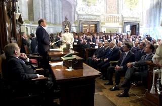 Intervento del Presidente della Repubblica a Palazzo Spada alla cerimonia di insediamento del Presidente del Consiglio di Stato, Alberto de Roberto