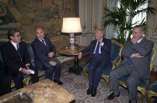 Il Presidente Ciampi incontra il Comitato Euro