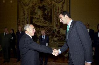 Visita di S.A.R. il Principe delle Asturie, Felipe di Spagna