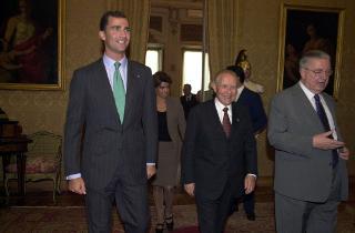 Visita di S.A.R. il Principe delle Asturie, Felipe di Spagna