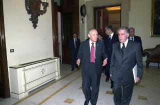 Intervento del Presidente della Repubblica al Senato della Repubblica in occasione della presentazione della relazione dell'Autorità per le Garanzie nelle Comunicazioni