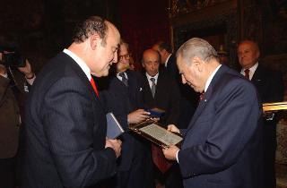 Incontro con alcuni esponenti della Società M.S. Reduci Garibaldini