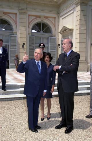 Incontro con l'ex Presidente della Repubblica Francese Valery Giscard D'Estaing