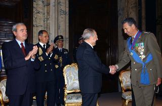 Cerimonia di consegna delle decorazioni dell'Ordine Militare d'Italia conferite negli anni 2000-2001
