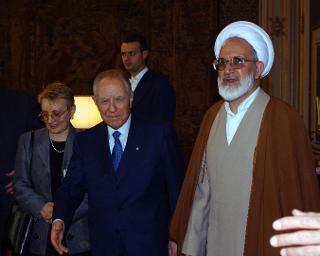 Incontro con Mehdi Karroubi, Presidente dell'Assemblea Consultiva Islamica dell'Iran