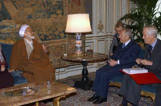 Incontro con Mehdi Karroubi, Presidente dell'Assemblea Consultiva Islamica dell'Iran