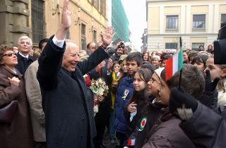 Vista del Presidente della Repubblica in Piemonte