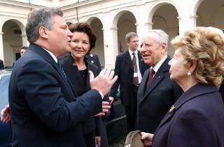 Visita di Stato del Presidente della Repubblica di Polonia e Signora Kwasniewska