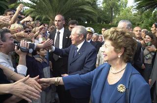 Apertura al pubblico dei Giardini del Palazzo del Quirinale, in occasione della Festa Nazionale della Repubblica