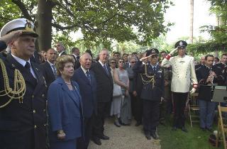Apertura al pubblico dei Giardini del Palazzo del Quirinale, in occasione della Festa Nazionale della Repubblica