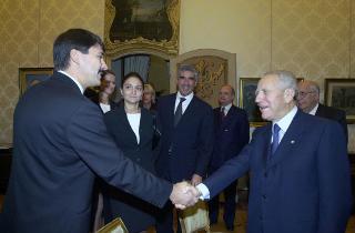 Intervento del Presidente della Repubblica a Palazzo Montecitorio per la celebrazione 45° anniversario della rivoluzione ungherese