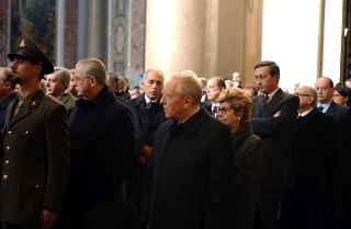 Intervento del Presidente della Repubblica ai funerali dei Vigili del Fuoco deceduti nell'esplosione di Via Ventotene a Roma