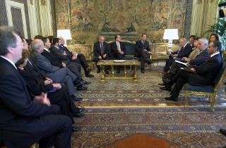 Incontro con Roberto Zaccaria, Presidente della RAI, con i Direttori Generali della RAI, BBC, France Television, France 2, RTVE e ZDF