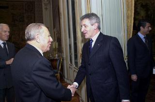 Incontro con João Bosco Mota Amaral, Presidente dell'Assemblea della Repubblica Portoghese