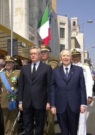 Intervento del Presidente della Repubblica a Bari per la celebrazione del 228° anniversario di fondazione del Corpo della Guardia di Finanza