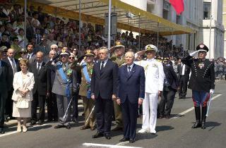 Intervento del Presidente della Repubblica a Bari per la celebrazione del 228° anniversario di fondazione del Corpo della Guardia di Finanza