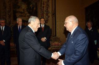 Incontro con il Presidente della Repubblica di Nicaragua, Enrique Bolanos