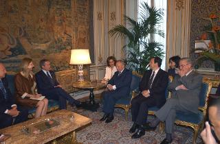 Incontro con il Presidente degli Stati Uniti d'America, George W. Bush