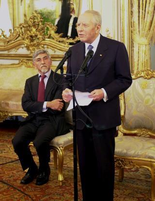 Incontro del Presidente della Repubblica con i vincitori ed i promotori del Premio &quot;Cronista 2002&quot;