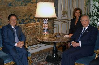 Incontro con il Presidente della Repubblica Argentina, Eduardo Duhalde
