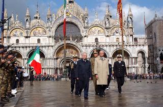 Visita del Presidente della Repubblica alla città di Venezia