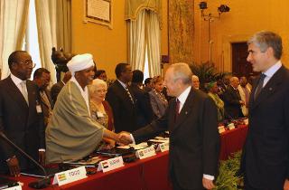 Intervento del Presidente della Repubblica alla Giornata parlamentare "Italia-Africa"