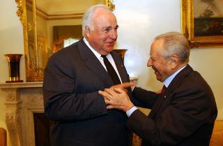 Incontro con l'ex Cancelliere della Repubblica Federale di Germania, Helmut Kohl