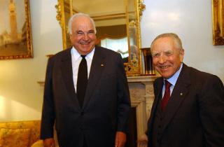 Incontro con l'ex Cancelliere della Repubblica Federale di Germania, Helmut Kohl
