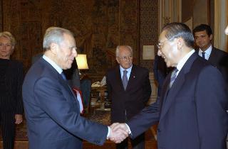 Incontro con Li Lanqing, Vice Primo Ministro della Repubblica Popolare Cinese