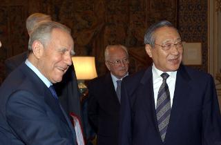 Incontro con Li Lanqing, Vice Primo Ministro della Repubblica Popolare Cinese