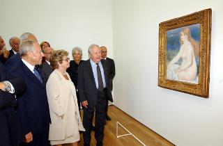 Intervento del Presidente della Repubblica a Torino. Visita al Lingotto e partecipazione all'inaugurazione della Pinacoteca &quot;Giovanni e Marella Agnelli&quot;