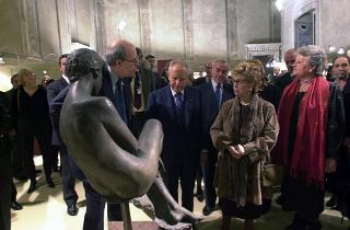 Intervento del Presidente della Repubblica all'inaugurazione della Mostra Antologica delle opere di Giacomo Manzù