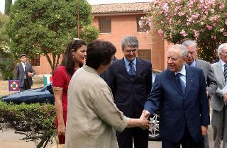 Visita del Presidente della Repubblica all'Istituto Penale Minorile &quot;Casal del Marmo&quot; di Roma