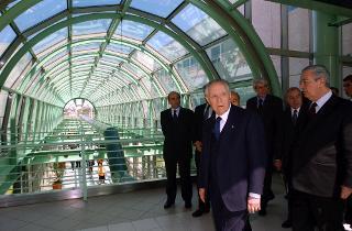 Visita del Presidente della Repubblica all'Azienda Ospedaliera Universitaria "Policlinico Tor Vergata" presso la Facoltà di Medicina e Chirurgia