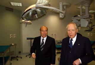 Visita del Presidente della Repubblica all'Azienda Ospedaliera Universitaria "Policlinico Tor Vergata" presso la Facoltà di Medicina e Chirurgia