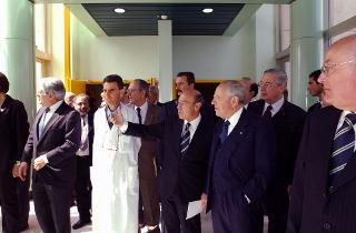 Visita del Presidente della Repubblica all'Azienda Ospedaliera Universitaria "Policlinico Tor Vergata" presso la Facoltà di Medicina e Chirurgia