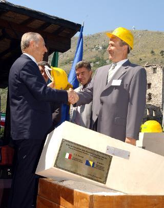 Visita del Presidente della Repubblica a Mostar