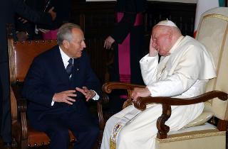Visita di Sua Santità Giovanni Paolo II al Parlamento