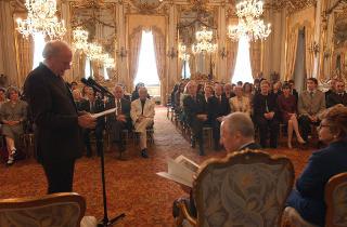 Cerimonia di consegna dei &quot;Premi Presidente della Repubblica&quot; dell'Accademia Nazionale di San Luca e dell'Accademia Nazionale di Santa Cecilia