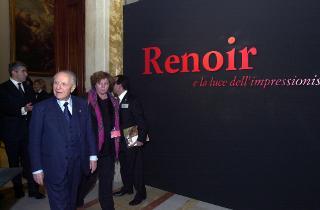 Intervento del Presidente della Repubblica all'inaugurazione della Mostra "Renoir e la luce dell'impressionismo"