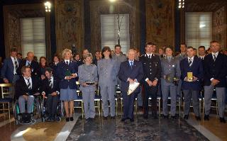 Incontro del Presidente della Repubblica con gli atleti italiani vincitori di medaglie ai Giochi Olimpici e Paraolimpici invernali 2002 di Salt Lake City