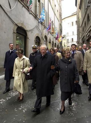 Visita del Presidente della Repubblica alla città di Siena
